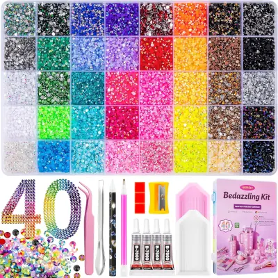 Bedazzling rhinestone craft kit