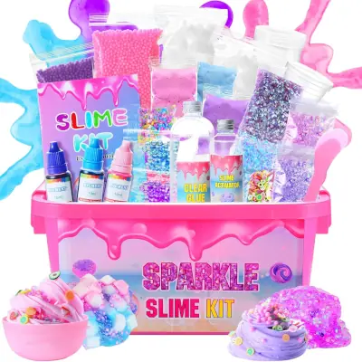 Sparkle slime making kit